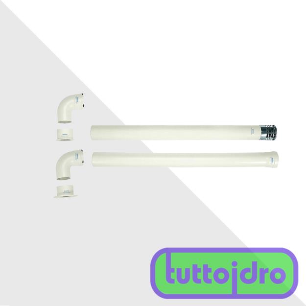 Immagine di KIT SEPARATO D. 80/80 PER CALDAIE CONDENSAZIONE IMMERGAS 3.012002 ESTENSIONE MASSIMO 36M