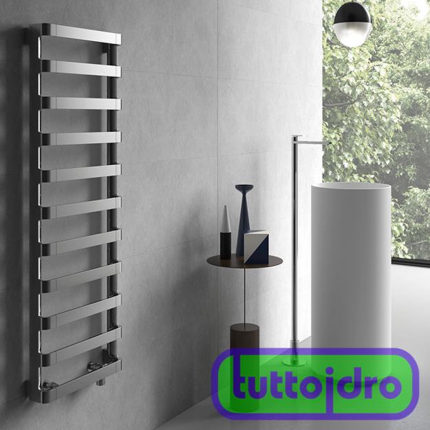 Immagine di RADIATORE DI DESIGN IRSAP STEP_B 1240X600 11 ELEMENTI INTERASSE 376MM 576W