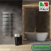 Immagine di IRSAP BLUES ACCIAIO INOX SATINATO 1700X500  RADIATORE SCALDASALVIETTE D'ARREDDO 460 WATT