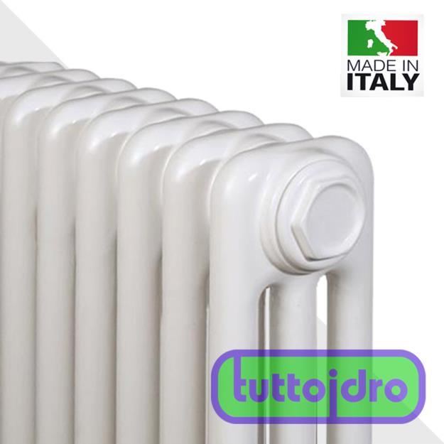 Immagine di IRSAP TESI 3 1000 RADIATORE 10EL. BIANCO ALLACCIO ALTO BASSO STESSO LATO T02