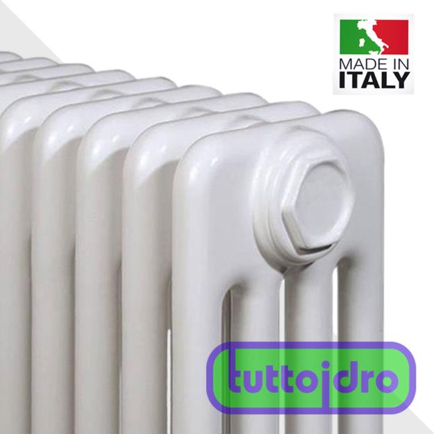 Immagine di IRSAP TESI 4 1000 RADIATORE 10EL. BIANCO ALLACCIO ALTO BASSO STESSO LATO T02