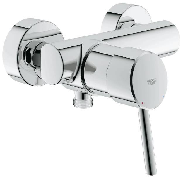 Immagine di GROHE CONCETTO 32210 MISCELATORE MONOCOMANDO PER DOCCIA INSTALLAZIONE A PARETE