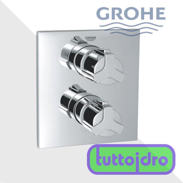 Immagine di GROHE ALLURE 19380 PARTE ESTERNA MISCELATORE TERMOSTATICO PER DOCCIA CROMATO