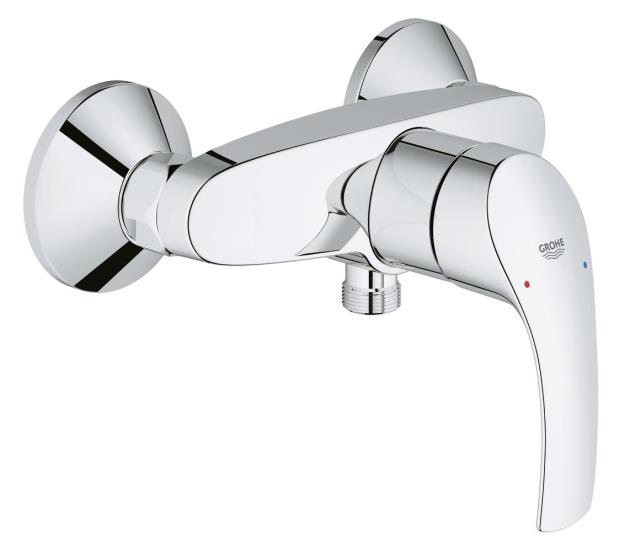 Immagine di GROHE EUROSMART33555 MISCELATORE MONOCOMANDO PER DOCCIA CROMATO LEVA PIENA