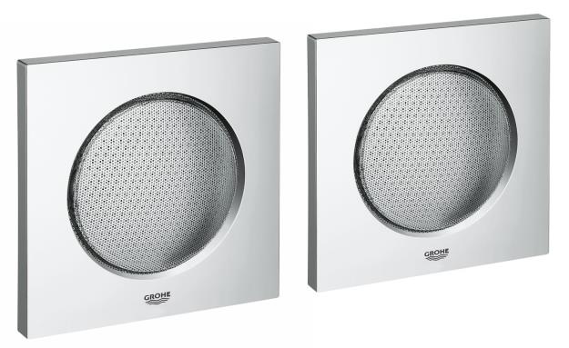 Immagine di GROHE 36360 RAINSHOWER F-SERIES SET AUDIO 127X127 MM PER MODULO CASSE STEREO