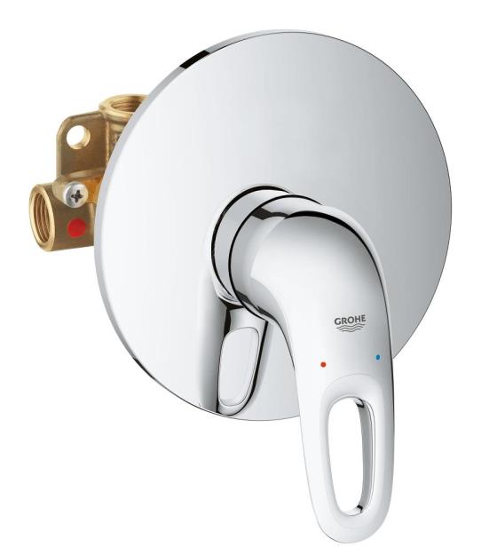 Immagine di EUROSTYLE NEW 33635 MISCELATORE MONOCOMANDO PER DOCCIA LEVA APERTA, DOCCIA INCASSO GROHE