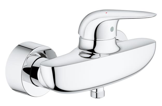 Immagine di GROHE EUROSTYLE NEW 23722 MISCELATORE MONOCOMANDO PER DOCCIA LEVA CHIUSA PARTE ESTERNA CROMATO