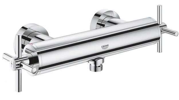 Immagine di GROHE 26003003 ATRIO NEW MISCELATORE PER DOCCIA A PARETE MANIGLIE A CROCE, COLORE CROMATO