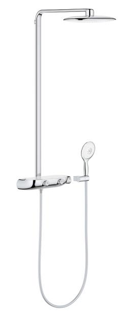 Immagine di GROHE 26361LS0 RAINSHOWER SMARTCONTROL SISTEMA DOCCIA CON MISCELATORE TERMOSTATICO MOON WHITE