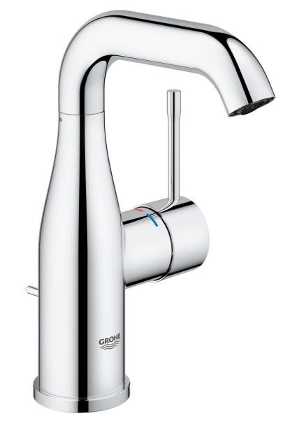 Immagine di GROHE ESSENCE 23462 MISCELATORE MONOCOMANDO PER LAVABO TAGLIA M CROMATO BOCCA MEDIA ALTEZZA