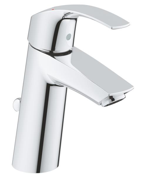 Immagine di GROHE EUROSMART 23322 MISCELATORE MONOCOMANDO PER LAVABO CROMATO TAGLIA M