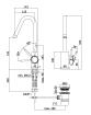 Immagine di PAFFONI LEA076 LEVEL MISCELATORE MONOCOMANDO LAVABO Ø1"" CR"