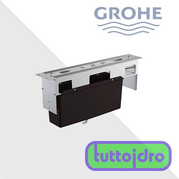 Immagine di GROHE 29037 SCATOLA DRENAGGIO CON USCITA INCORPORATA BATTERIA 4/5 FORI