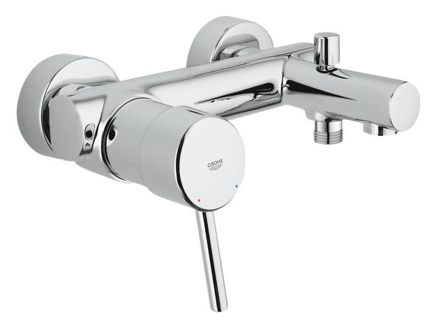 Immagine di GROHE CONCETTO 32211 MISCELATORE MONOCOMANDO PER VASCA-DOCCIA CROMATO