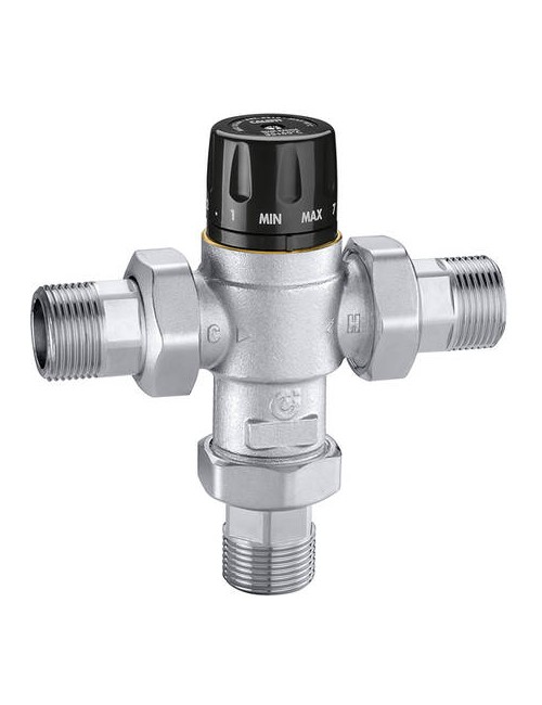 MIX TERM.REGOLABILE 35°-65°C Ø3/4"S/RIT.