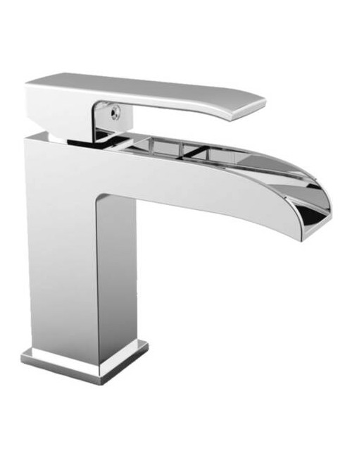 Mix lavabo T/C CASCATA con scarico Clic-Clak 1 1/4" leva Standard LEVEL