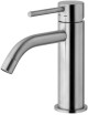 Mix lavabo senza scarico LIGHT steel looking