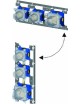 Termostatico incasso doccia-vasca 2 Funzioni installazione orizzontale o verticale MODULAR