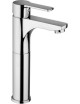 Mix lavabo T/C con prolunga mm 125 con flx 3/8" cm60 Soft Px RED