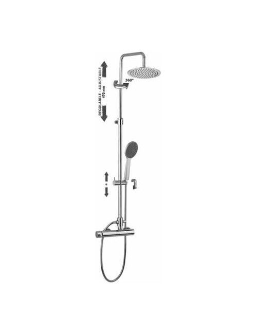 Colonna regolabile MINI MASTER +con dev+DGiada+ sof .Bahamas +scorr. Eco SK168R